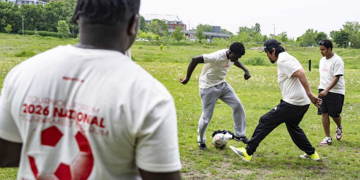 Unhoused soccer players at Montreal tournament say sport changed their lives Unhoused soccer players at Montreal tournament say sport changed their lives