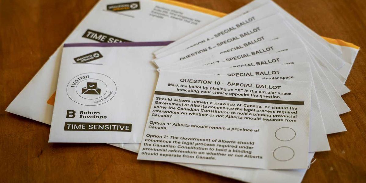 Thousands of mail-in ballots invalid due to errors in Alberta referendum: officials Thousands of mail-in ballots invalid due to errors in Alberta referendum: officials