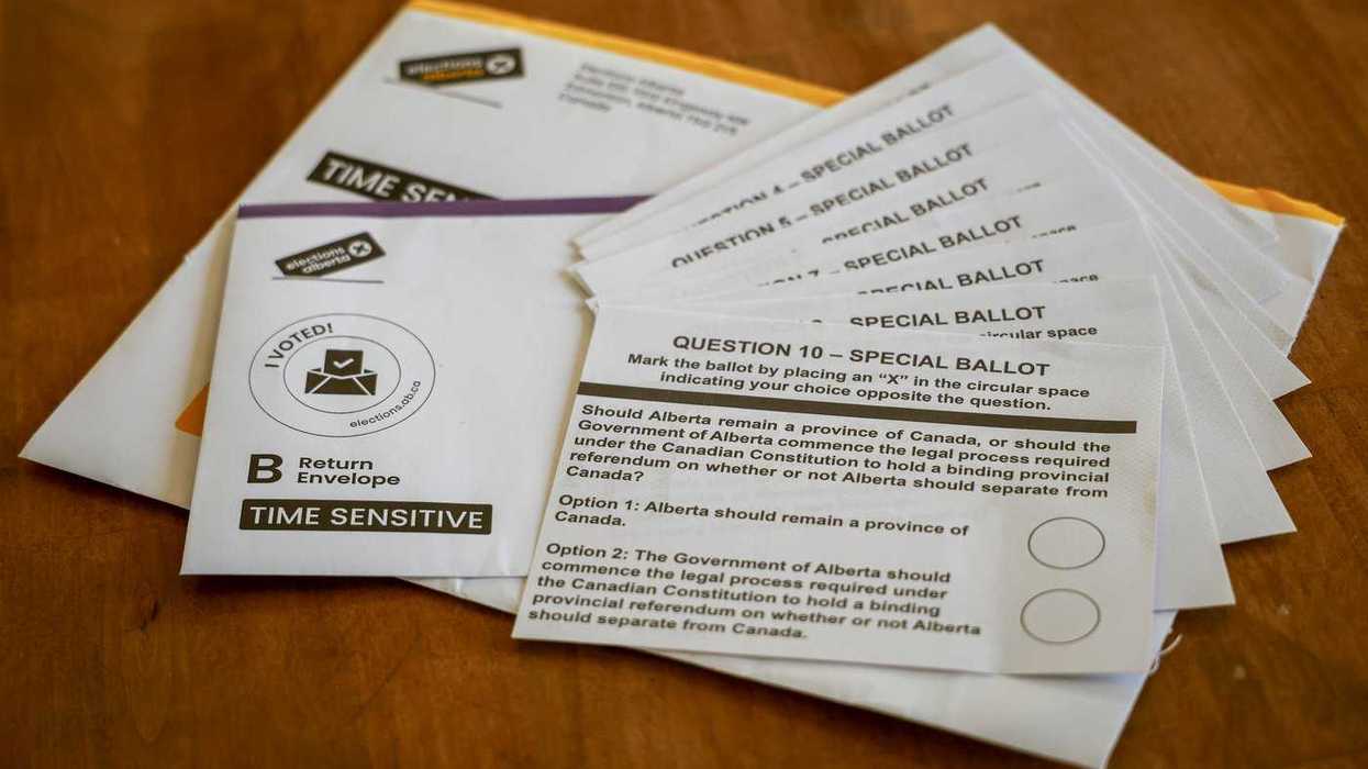 Some Alberta mail-in voting packages botched