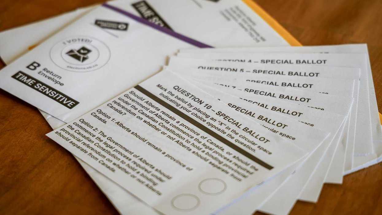 Some Alberta referendum questions flip to 'no'