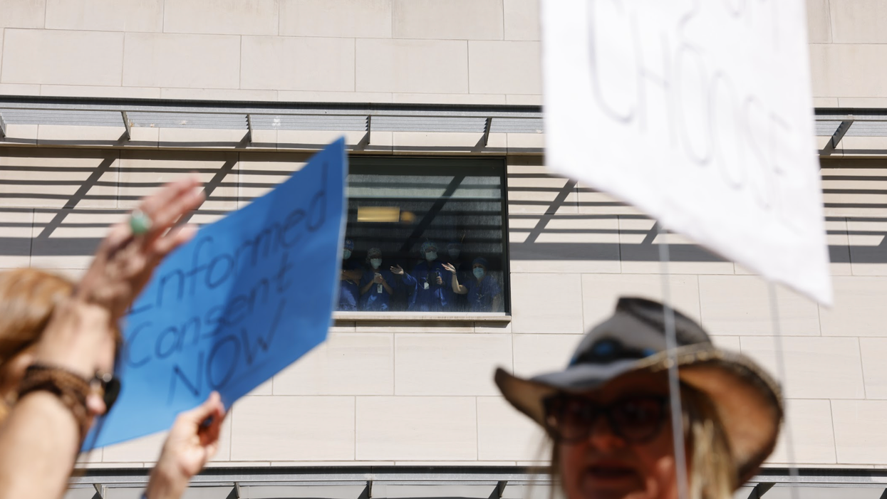 Some BC Schools Got Put Into 'Hold & Secure' Because Anti-Vaxx Protesters Got Inside