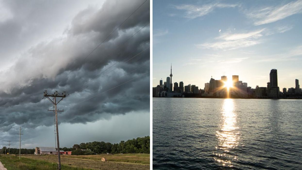 Some Severe Storms Are Brewing In Northern Ontario While High Temps Continue In The South