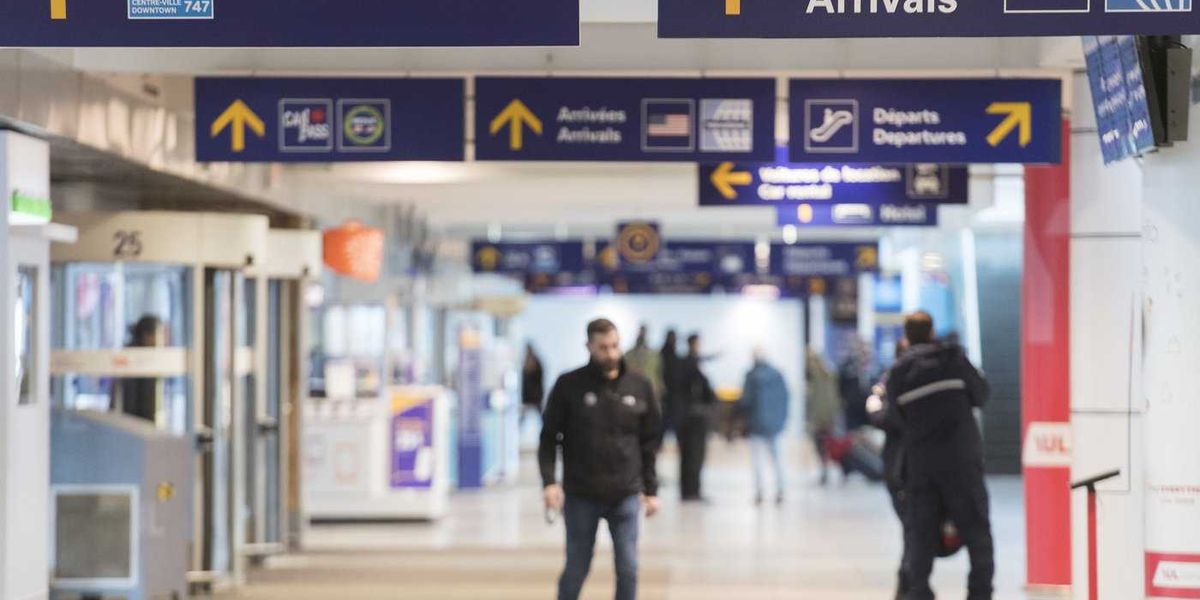 U.S. customs causes cancellation of some flights departing from Montreal airport U.S. customs causes cancellation of some flights departing from Montreal airport