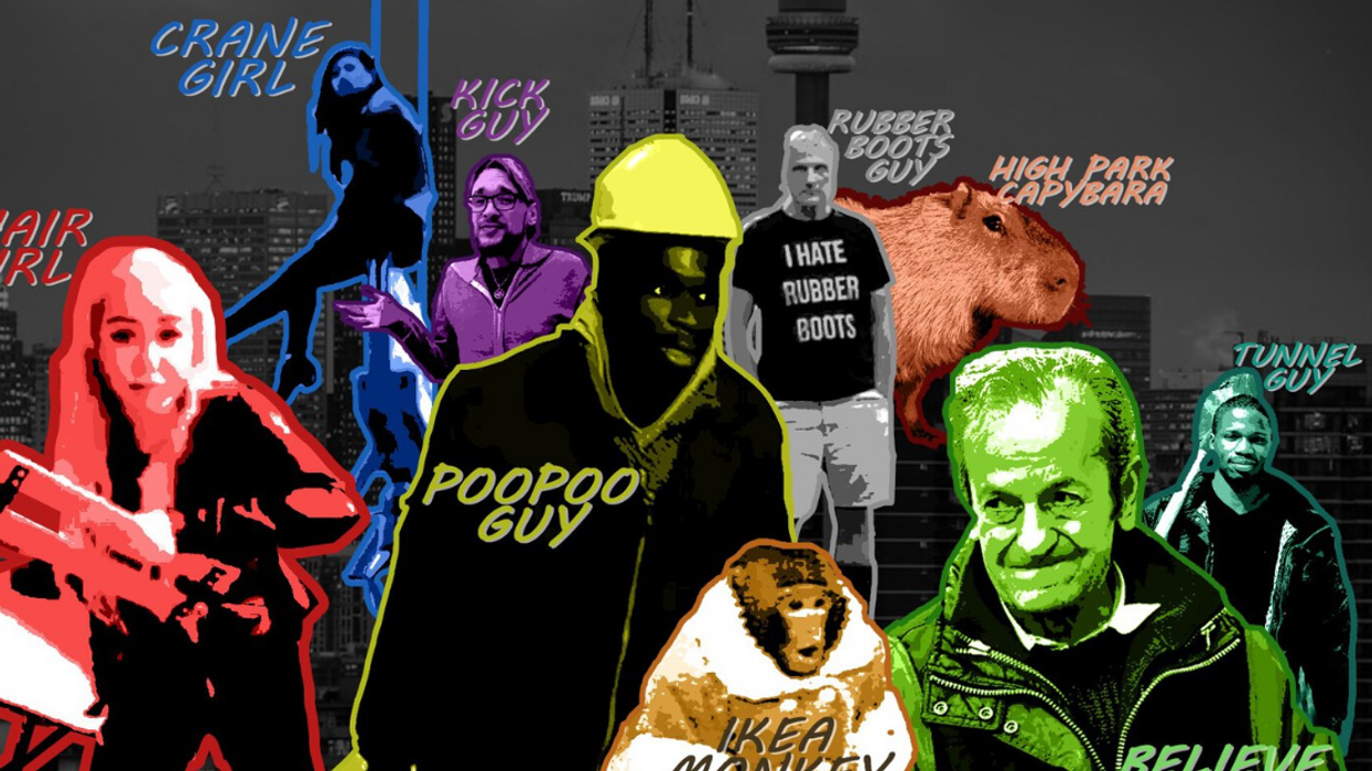 Someone Made A Toronto 'Suicide Squad' With Chair Girl & PooPoo Guy To Battle The Convoy