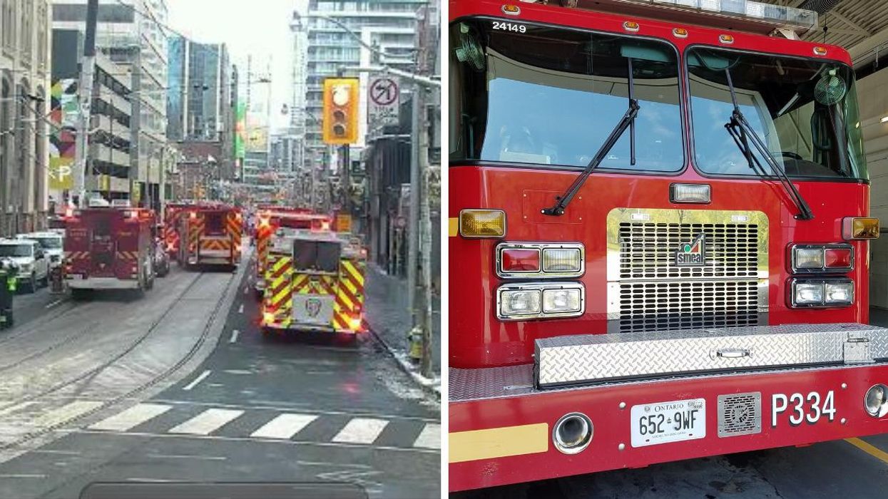 Someone Reportedly Got Trapped In A Basement During A Toronto Restaurant Fire This Morning