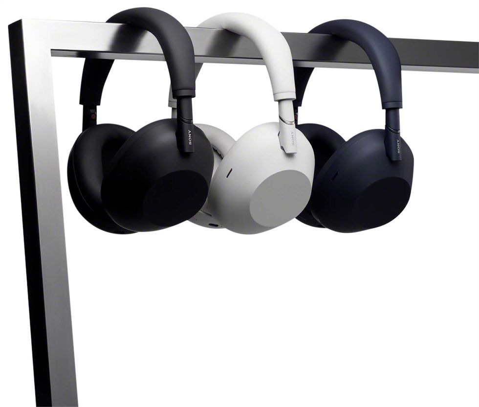 Sony wireless noise-cancelling headphones.