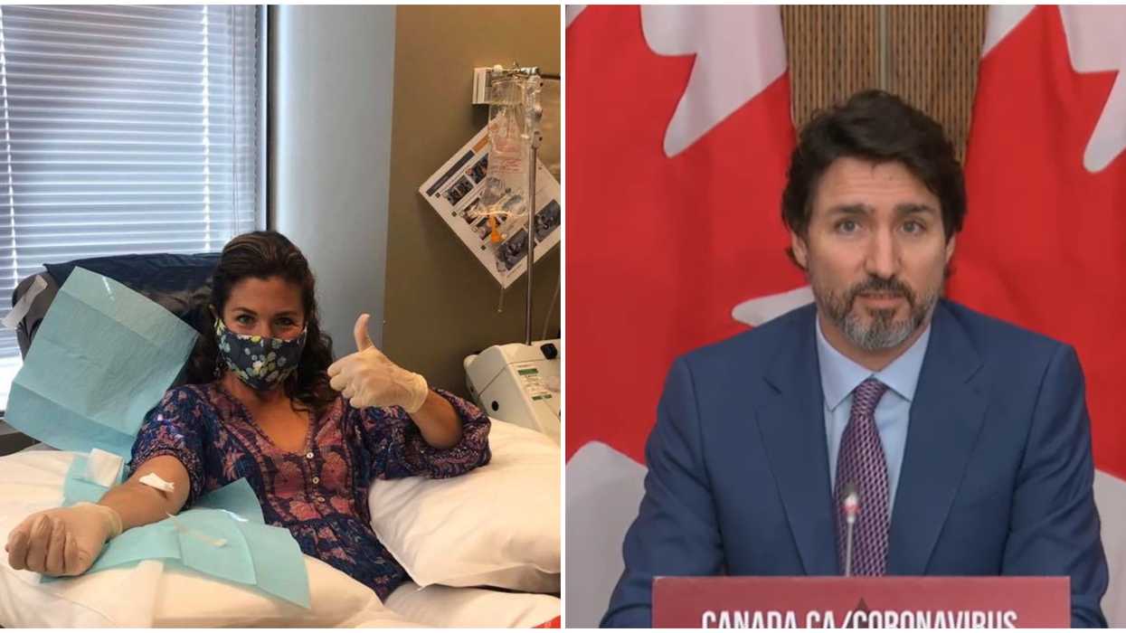 Sophie Grégoire Trudeau's COVID-19 Diagnosis Brought Uncertainty & Anxiety To Her Family