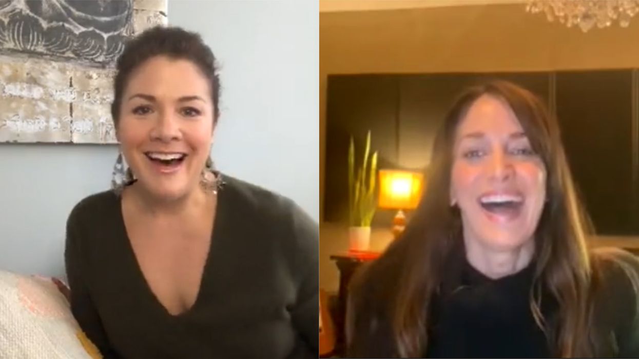Sophie Grégoire Trudeau's Instagram Live With Chantal Kreviazuk Showed Their Friendship