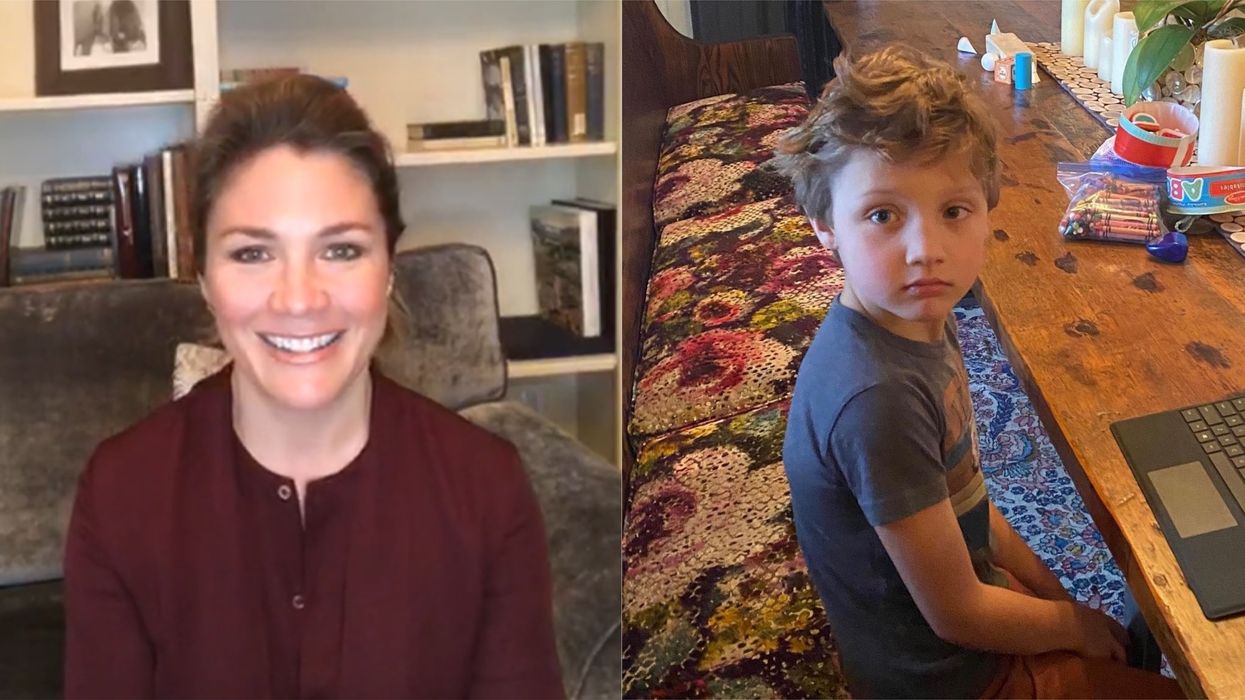 Sophie Gregoire Trudeau's Instagram Post About Working & Learning From Home Is So Real