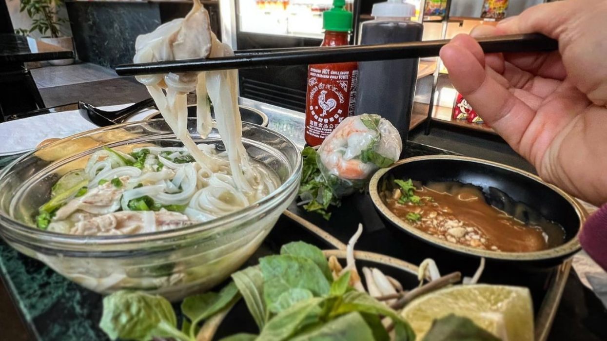 Soupe phô de chez Tran Cantine.
