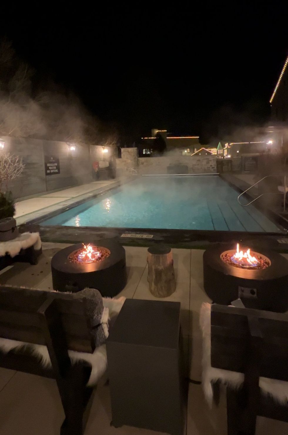 Spa at the Elora Mill.