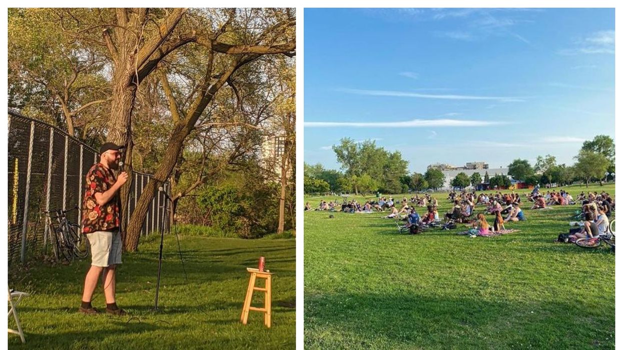 Spectacle d'humour gratuits dans 5 parcs de Montréal tout l'été