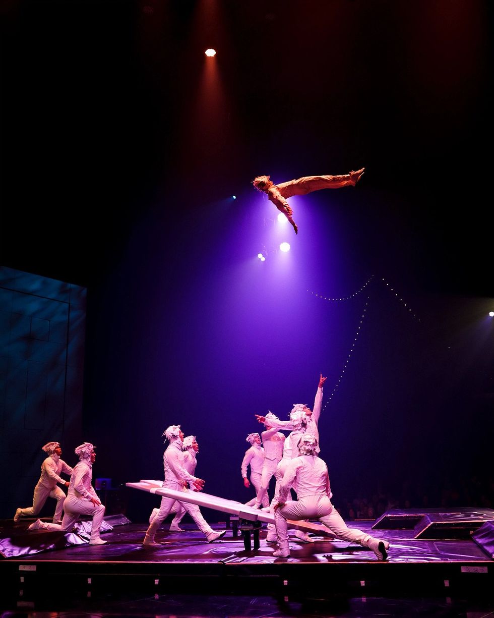 Spectacle ECHO du Cirque du Soleil.