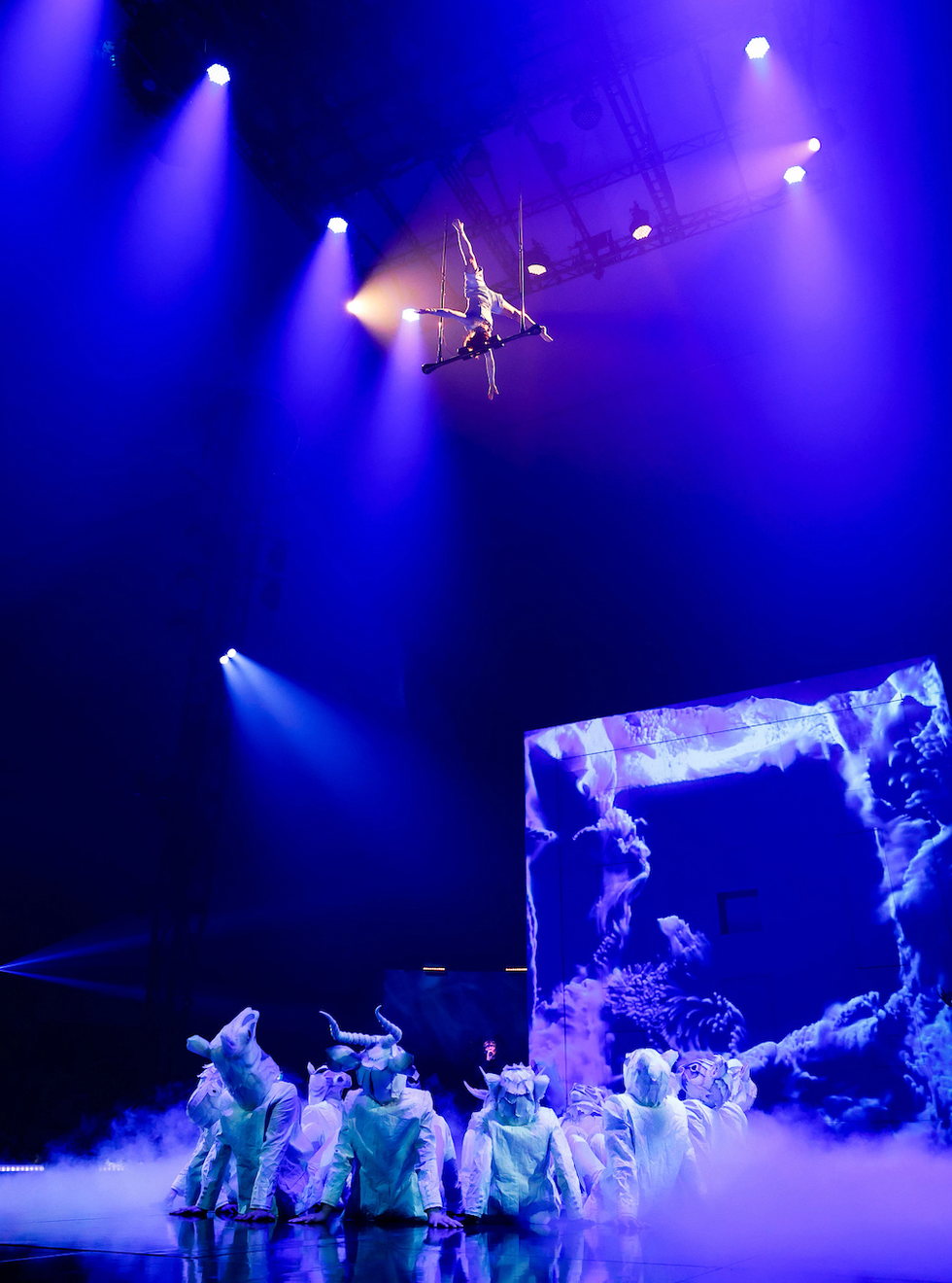 Spectacle ECHO du Cirque du Soleil.