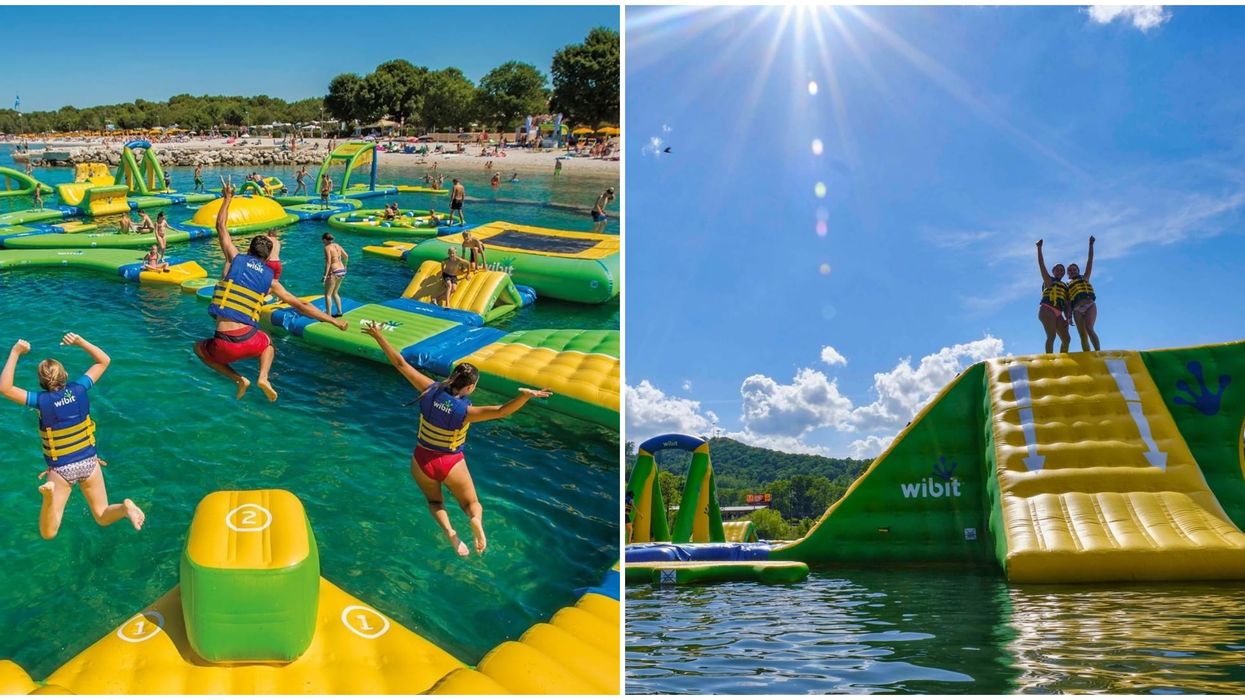 Splash Island Water Park In Georgia Is A Fun And Inflatable Summer Activity
