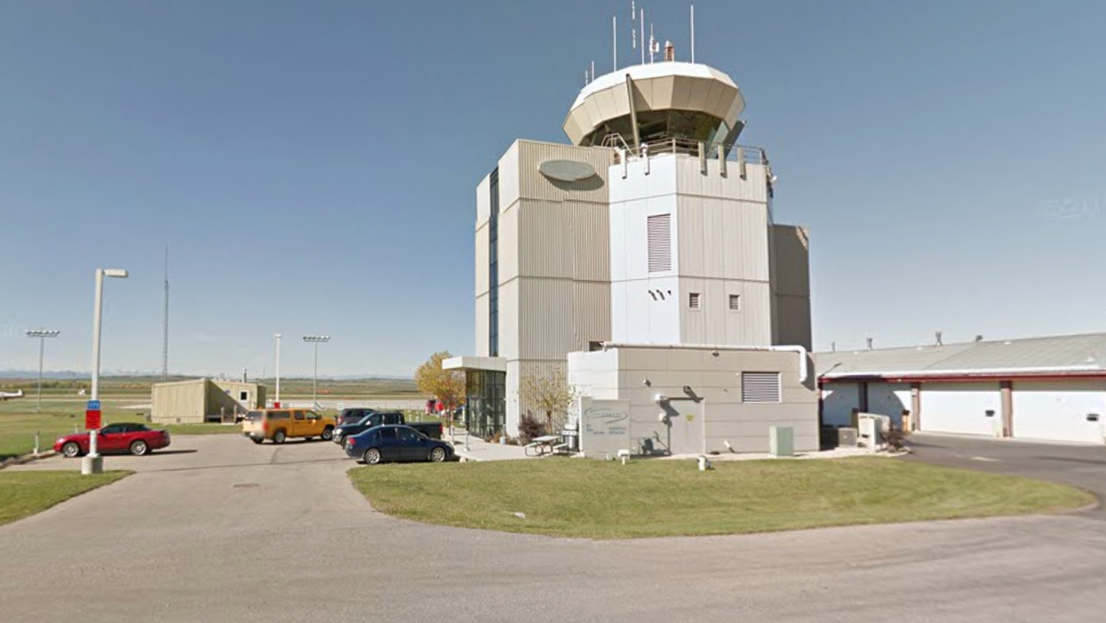 Springbank Airport in Alberta.