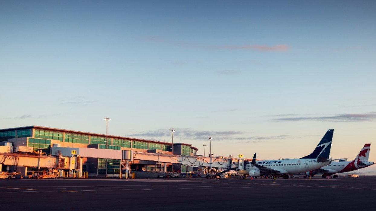St. John's International Airport in Newfoundland.