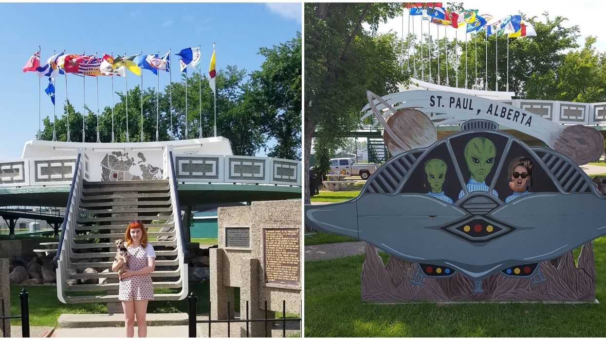 St. Paul Alberta Loves Aliens So Much They Built The World's First UFO Landing Pad (PHOTOS)