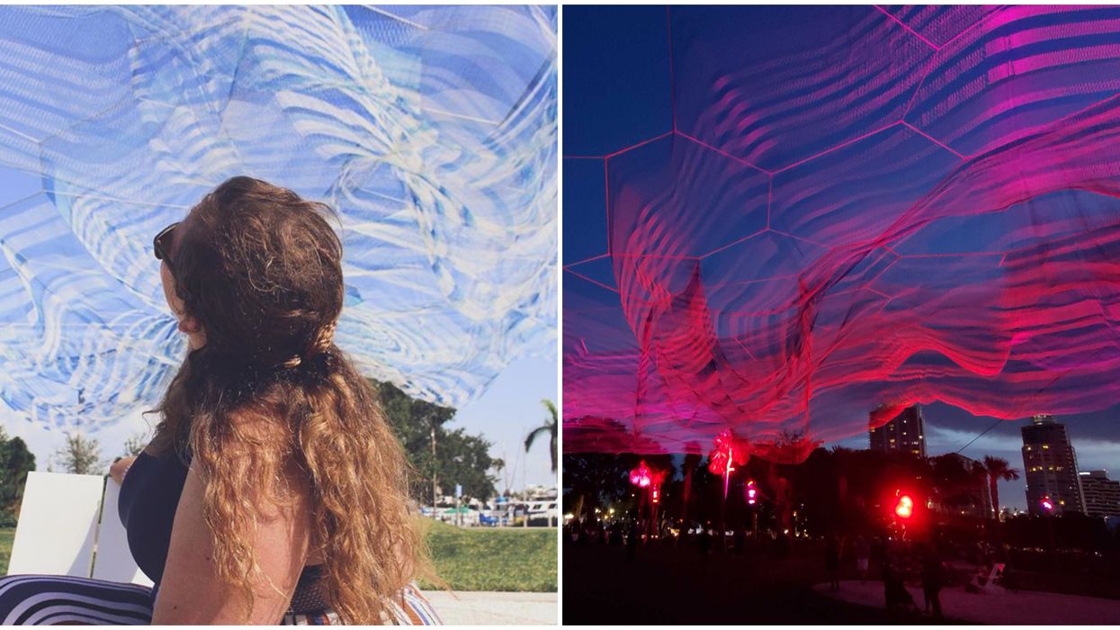 St. Petersburg Pier In Florida Has Art That Transforms Into A Neon Masterpiece At Night