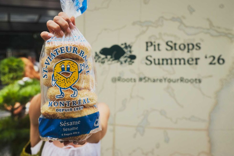 St-Viateur bagels at the Pit Stops Summer '26 pop-up.