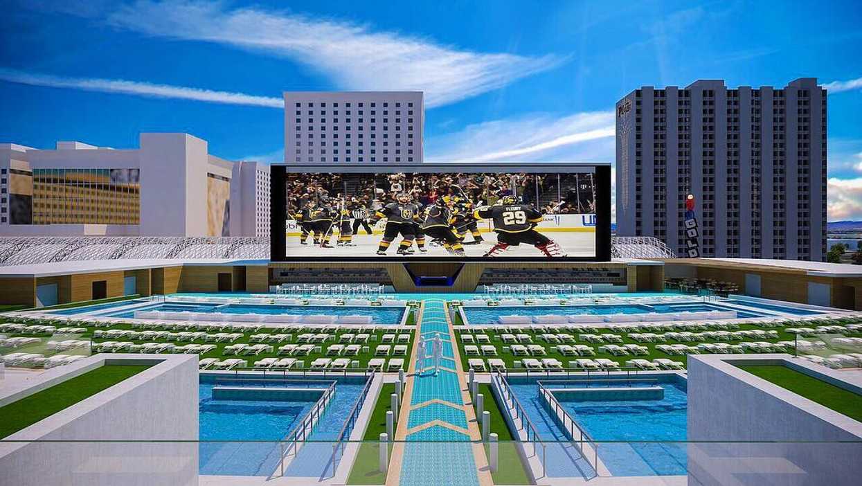 Stadium Pool In Las Vegas Is Taking Reservations For Its Grand Opening This Season