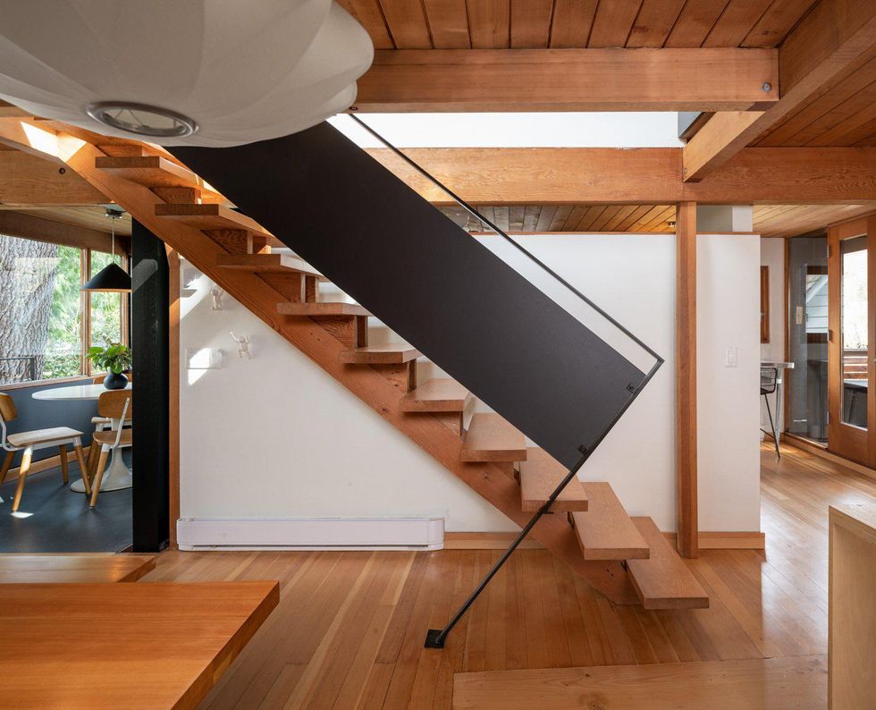 Staircase in the house.