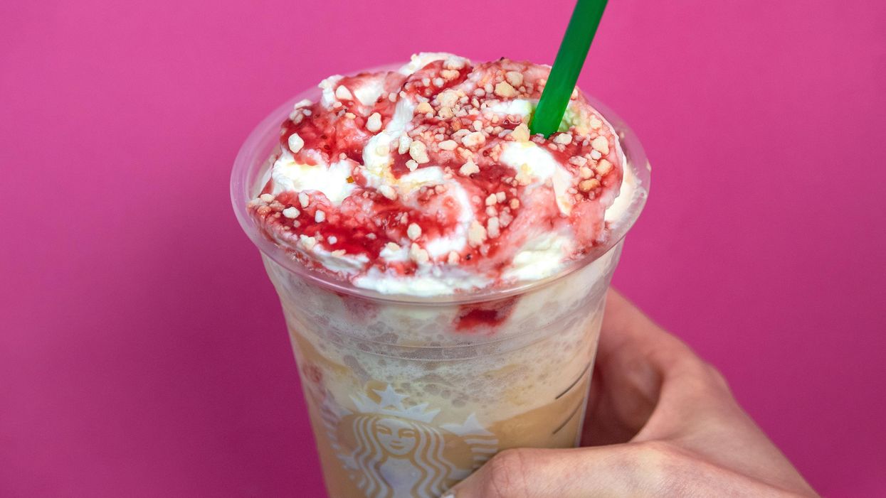 Starbucks Canada New Strawberry Funnel Cake Frappuccino Honest Opinion