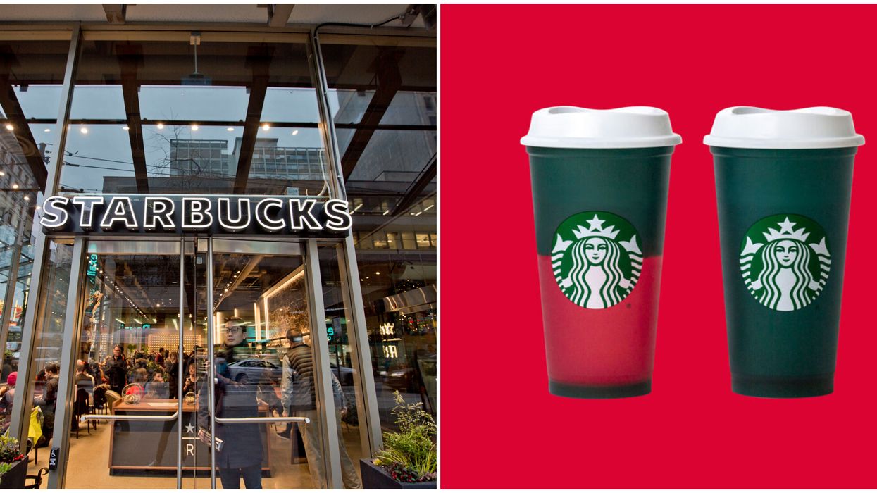 Starbucks Canada Reusable Cups That Change Colour Got A Festive Makeover