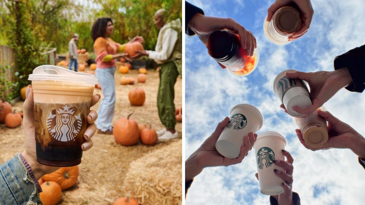 Starbucks fall drinks.