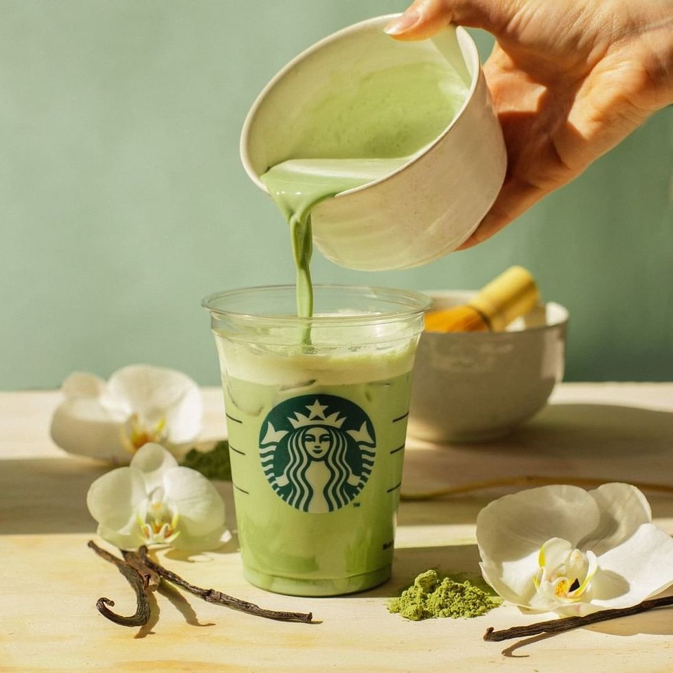 Iced Matcha Tea Latte Narcity