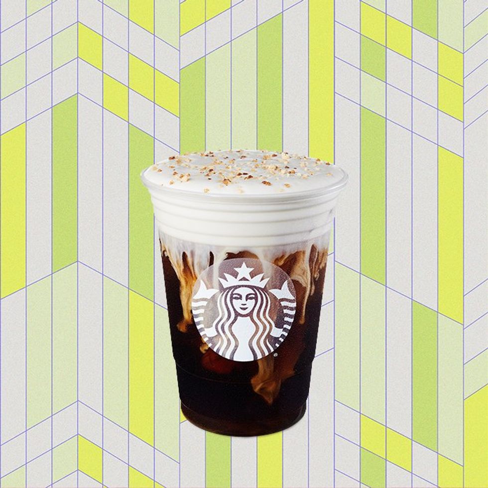 Starbucks White Chocolate Macadamia Cream Cold Brew.