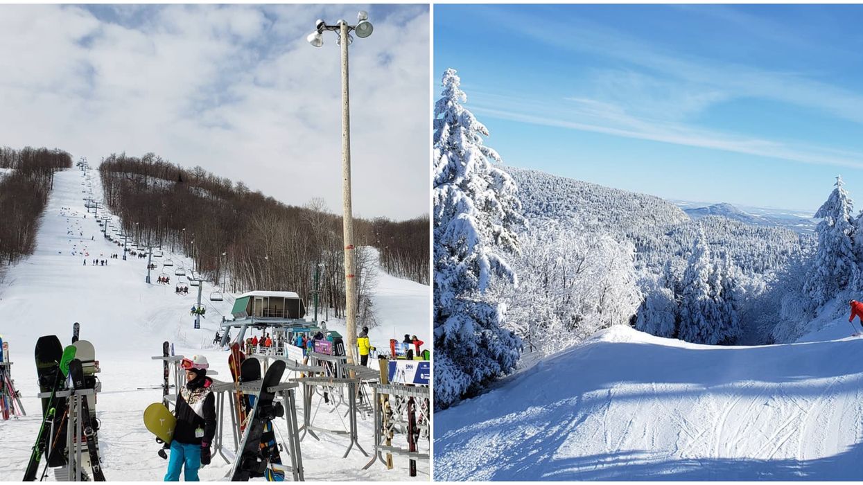 Stations de ski à moins de 2 heures de Montréal qui vendent des billets d'une journée