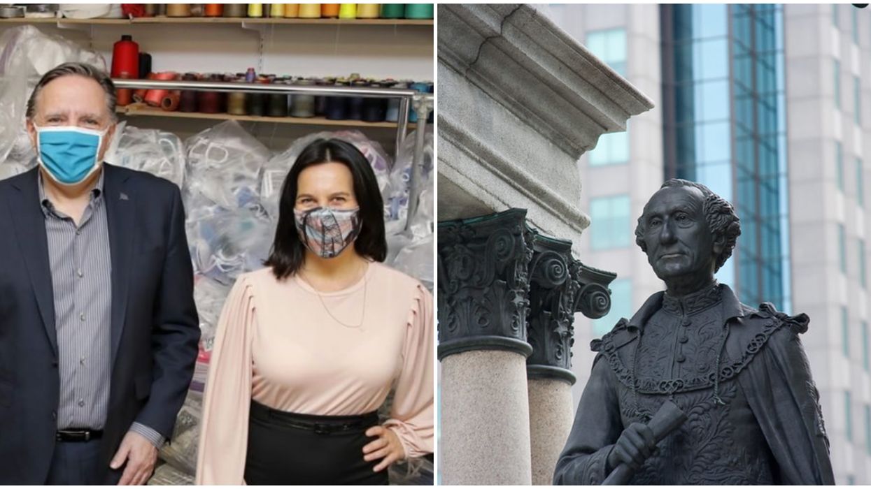 Statue de John A. MacDonald : Plante et Legault critiquent son déboulonnement