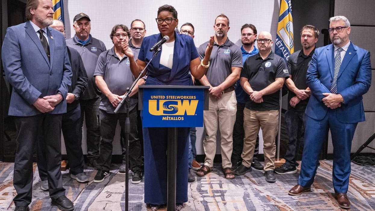 Steelworkers union president calls for unity