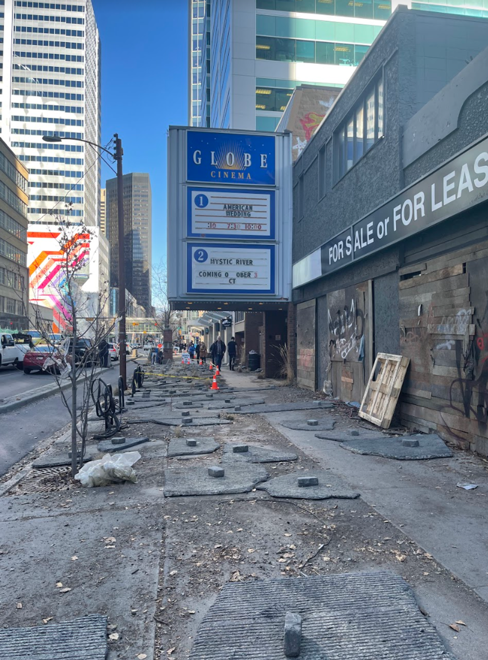 Stephen Ave. in Calgary.