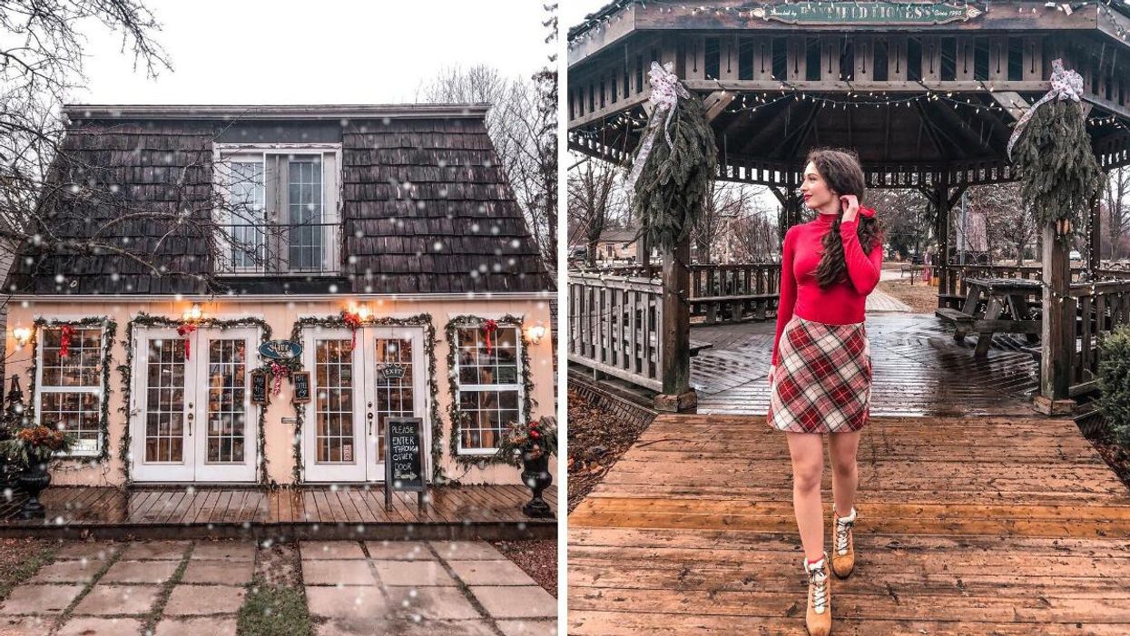 This Ontario Small Town Looks Like A 'Hallmark Christmas Story' & It's