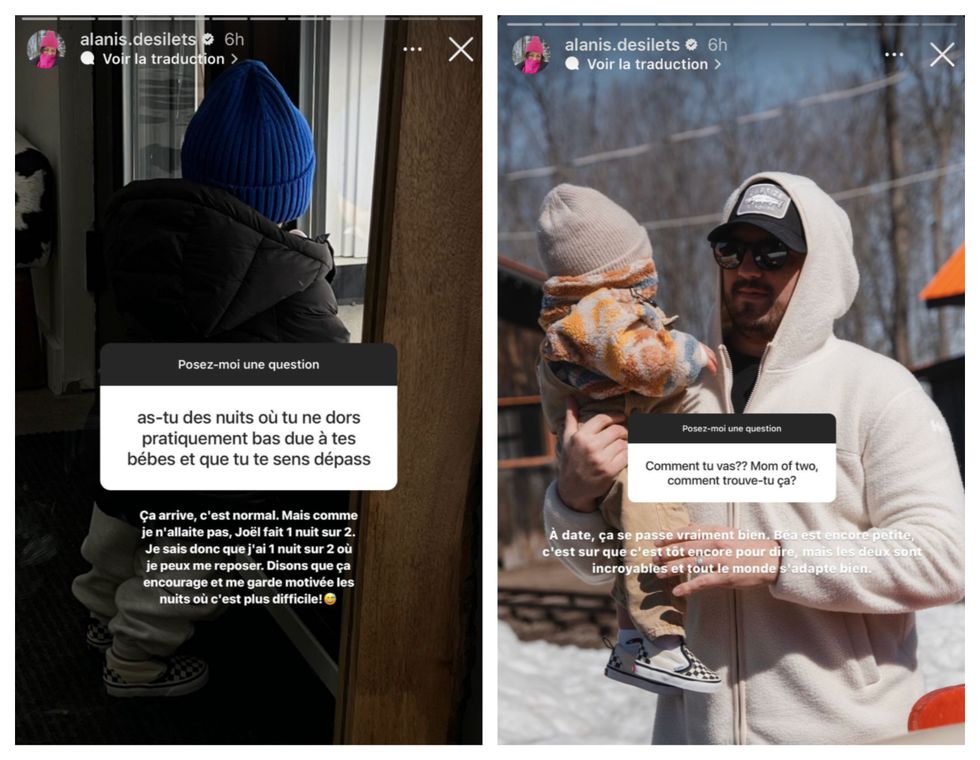 Stories d'Alanis Desilets.