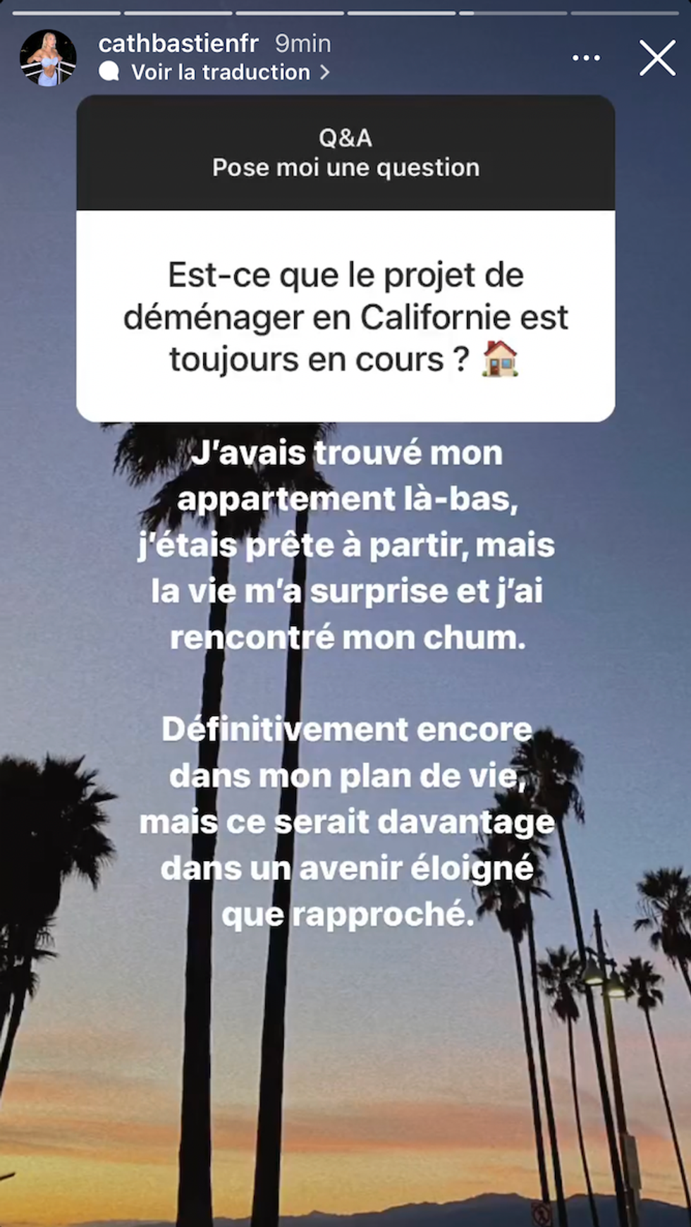 Story de Catherine Bastien.