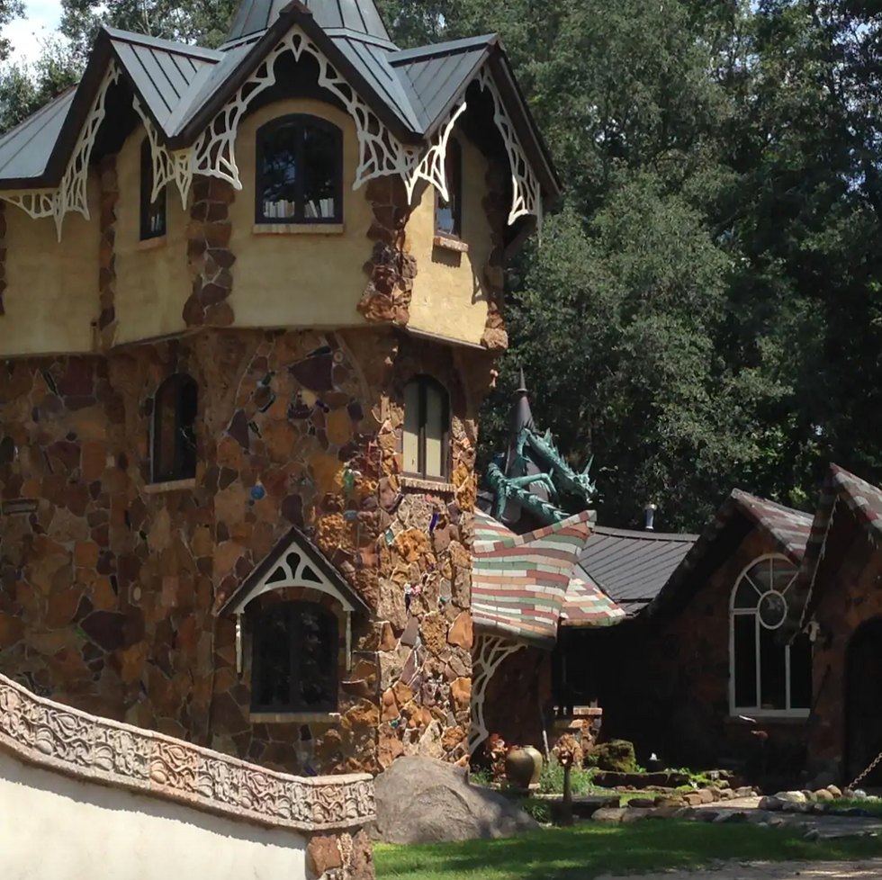 Storybook Castle Airbnb Alabama Most Wish Listed Stays