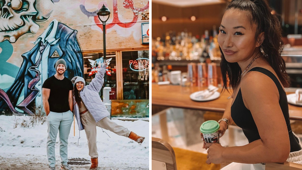 Street art à Montréal. Droite : Le Tiramisu.