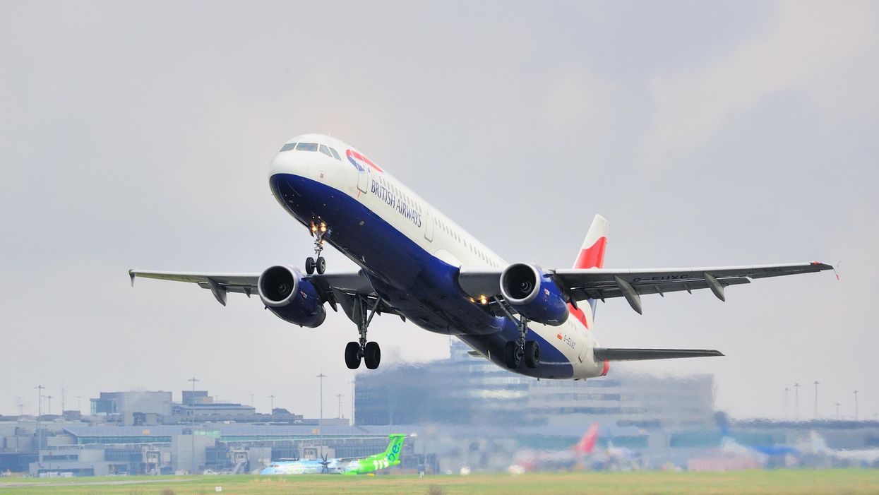 Strong Winds Nearly Toppled A Plane In London & It Actually Scraped The Runway