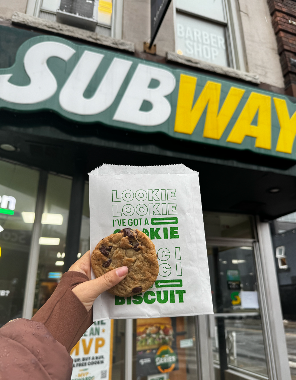 Subway Chocolate Chip Cookie