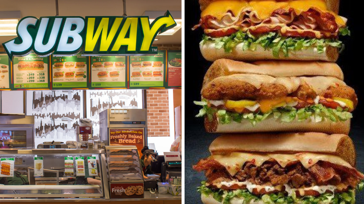 Subway. Droite : Nouveaux sous-marins.