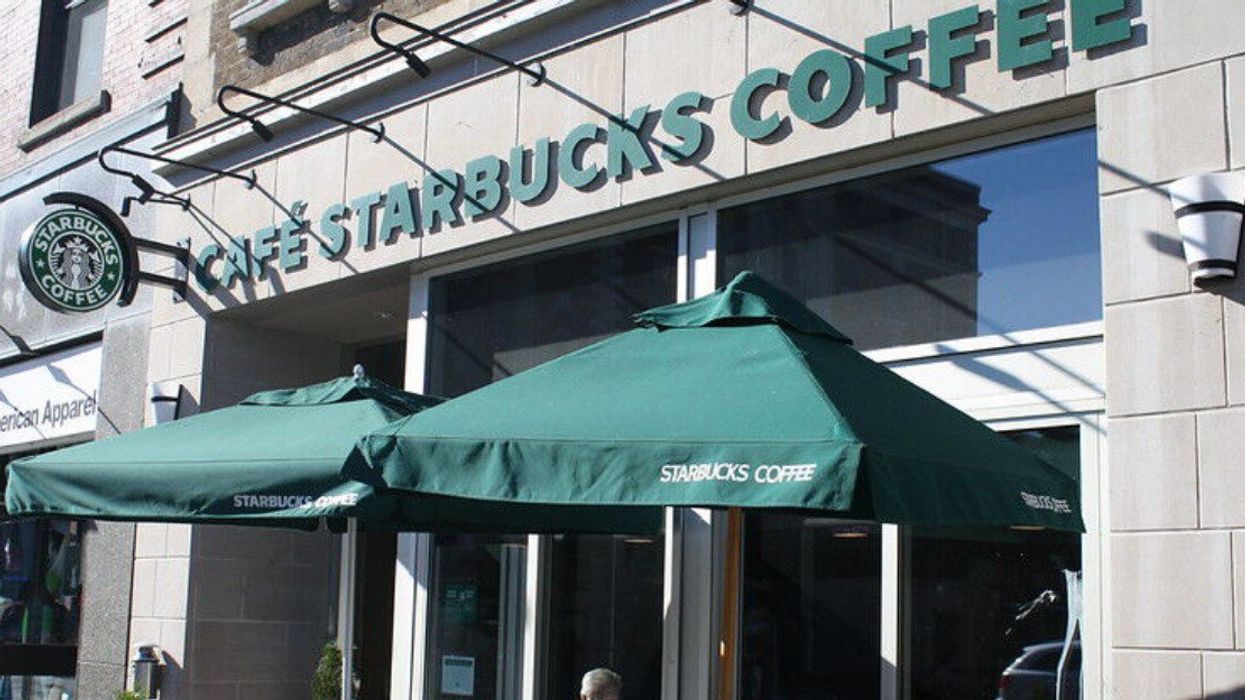 Succursale Starbucks à Montréal.