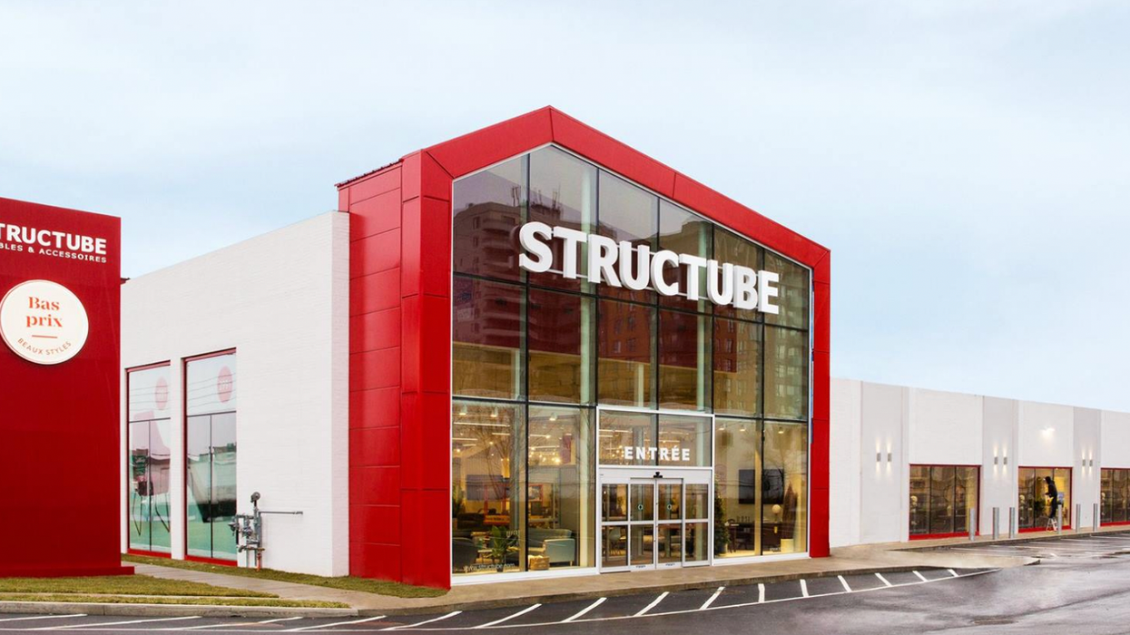 Succursale Structube à Montréal.