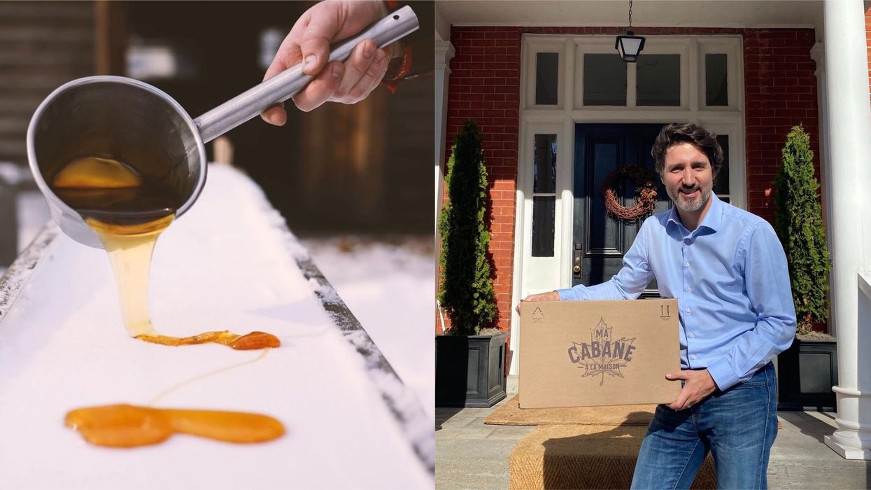 Sugar Shacks Are Offering Meal Kits & Even Justin Trudeau Got One