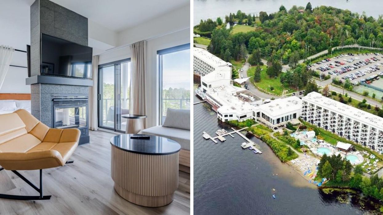 Suite à l'Estérel Resort.