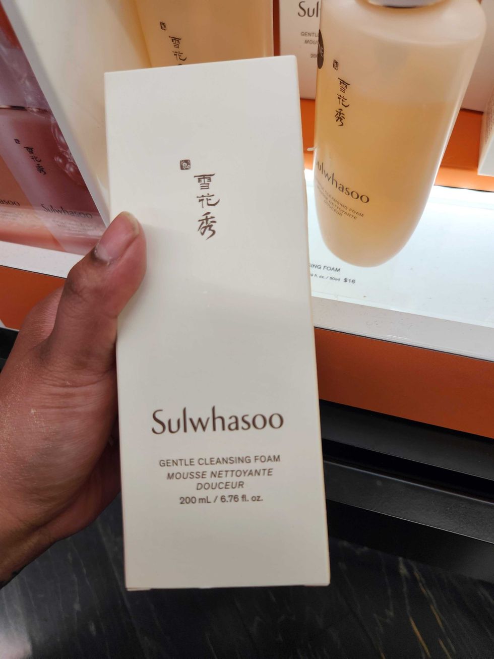 Sulwhasoo Gentle Cleansing Foam Hydrating Makeup Remover.