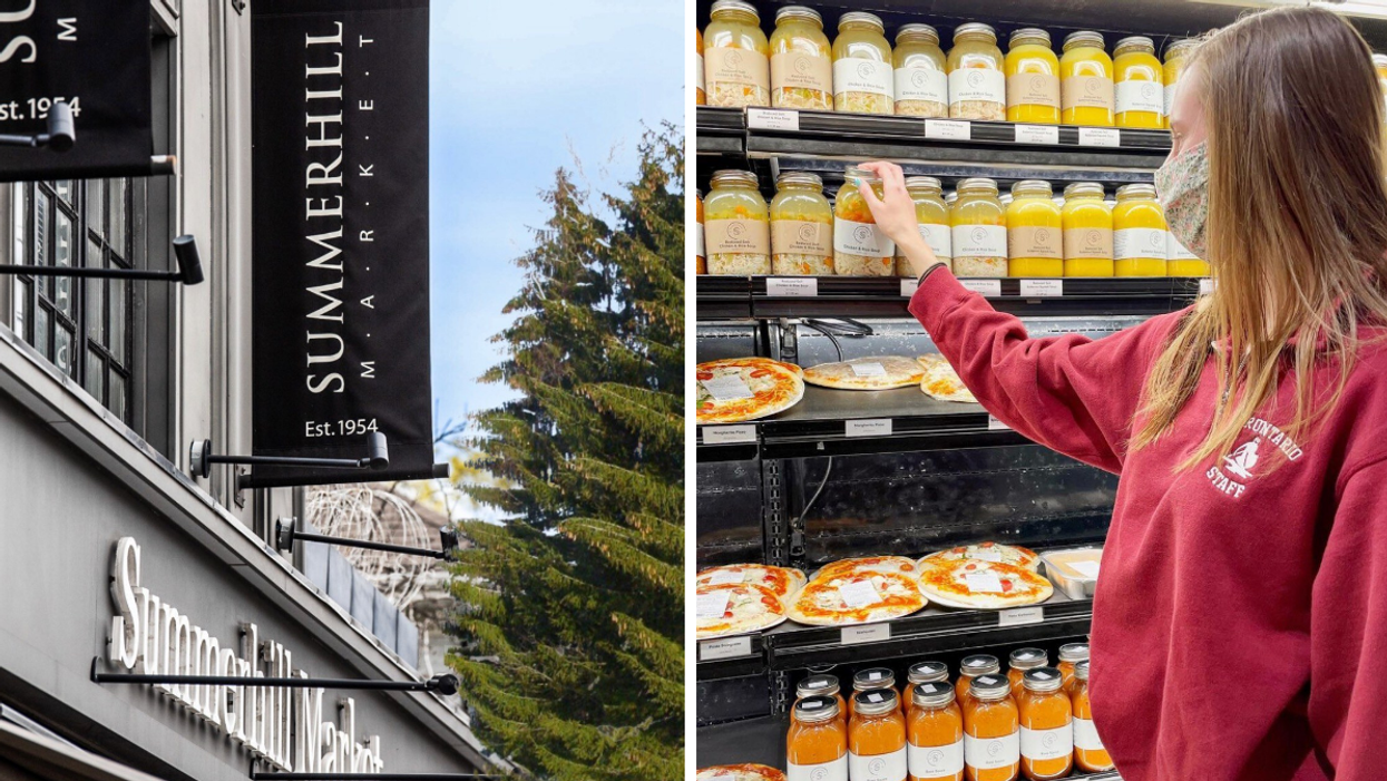 Summerhill Market grocery store.