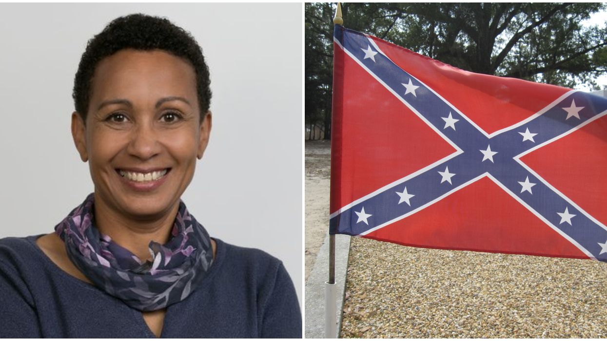 Summerland Mayor Shredded Confederate Flags At A BC Dollar Store & She's Not Sorry